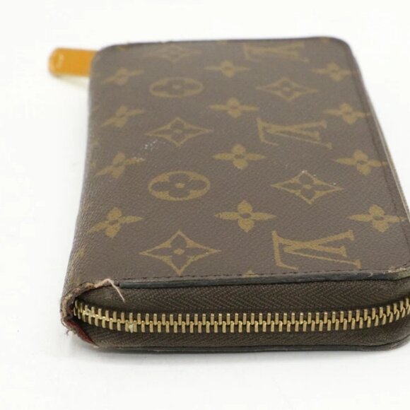 Louis Vuitton Brown Monogram Canvas Zippy Wallet - Picture 4 of 13